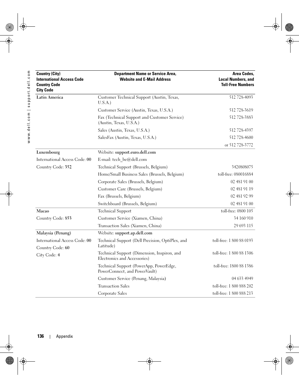 Dell XPS 400/Dimension 9150 User Manual | Page 136 / 148