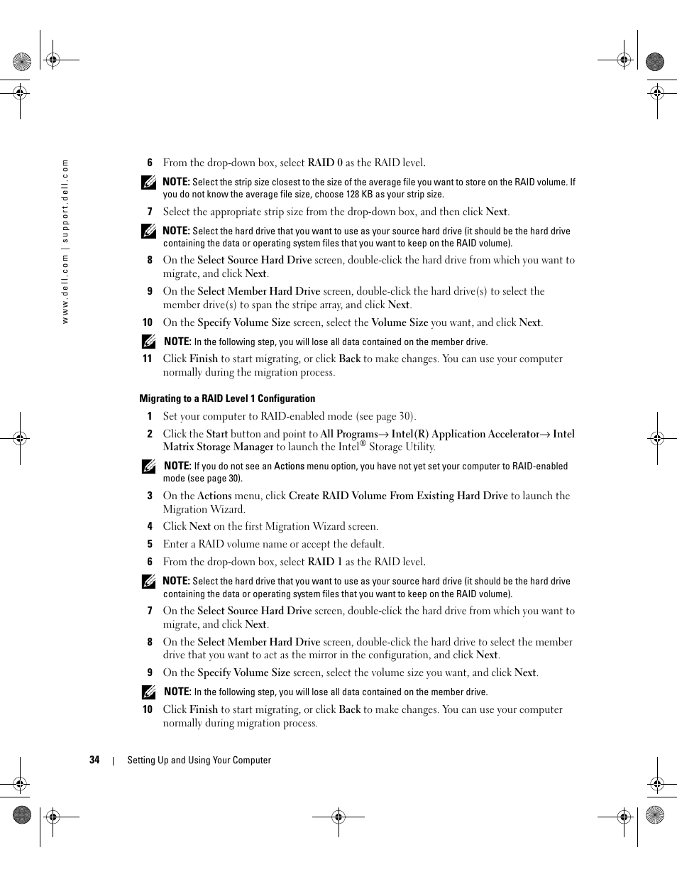 Dell XPS 400/Dimension 9150 User Manual | Page 34 / 148