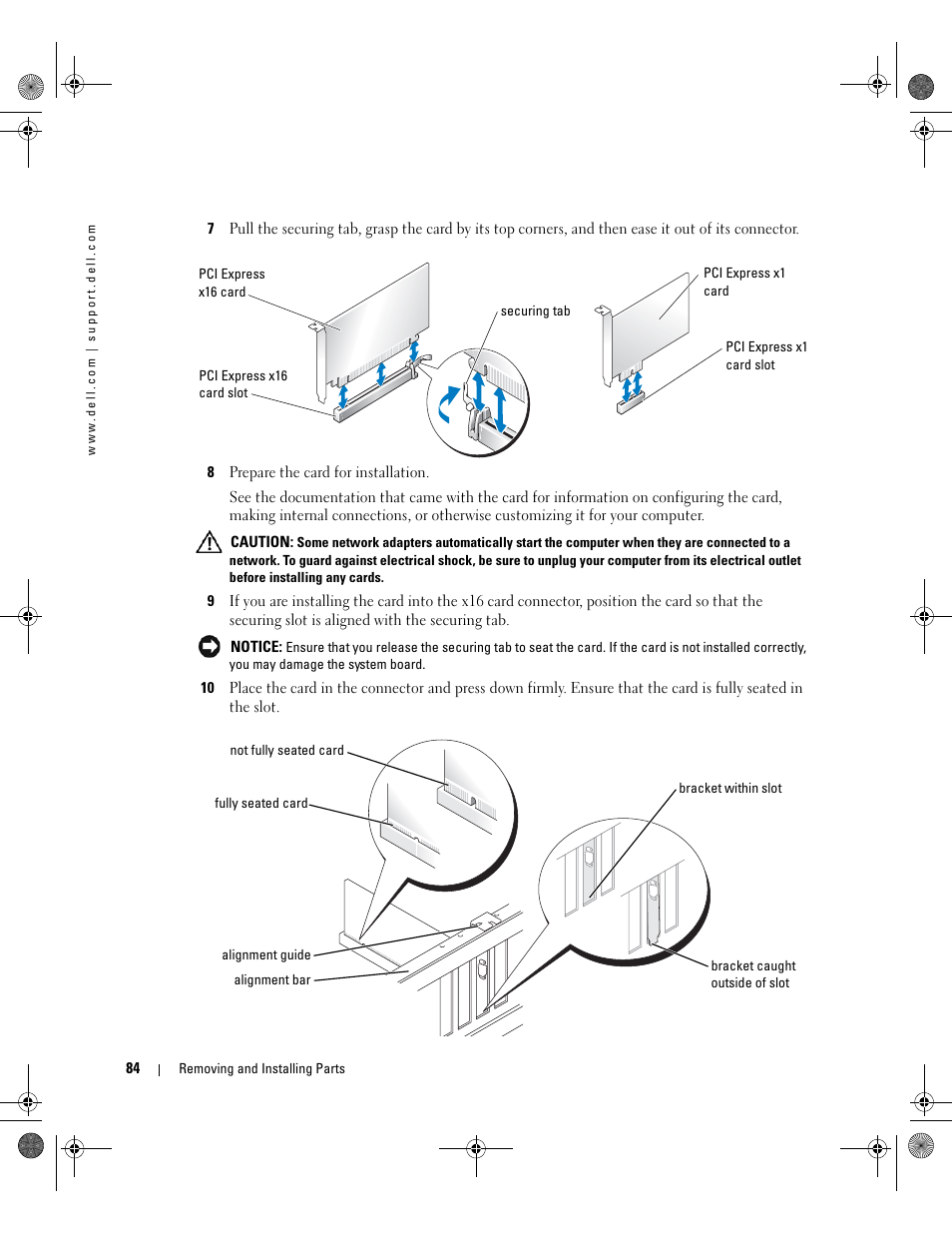 Dell XPS 400/Dimension 9150 User Manual | Page 84 / 148