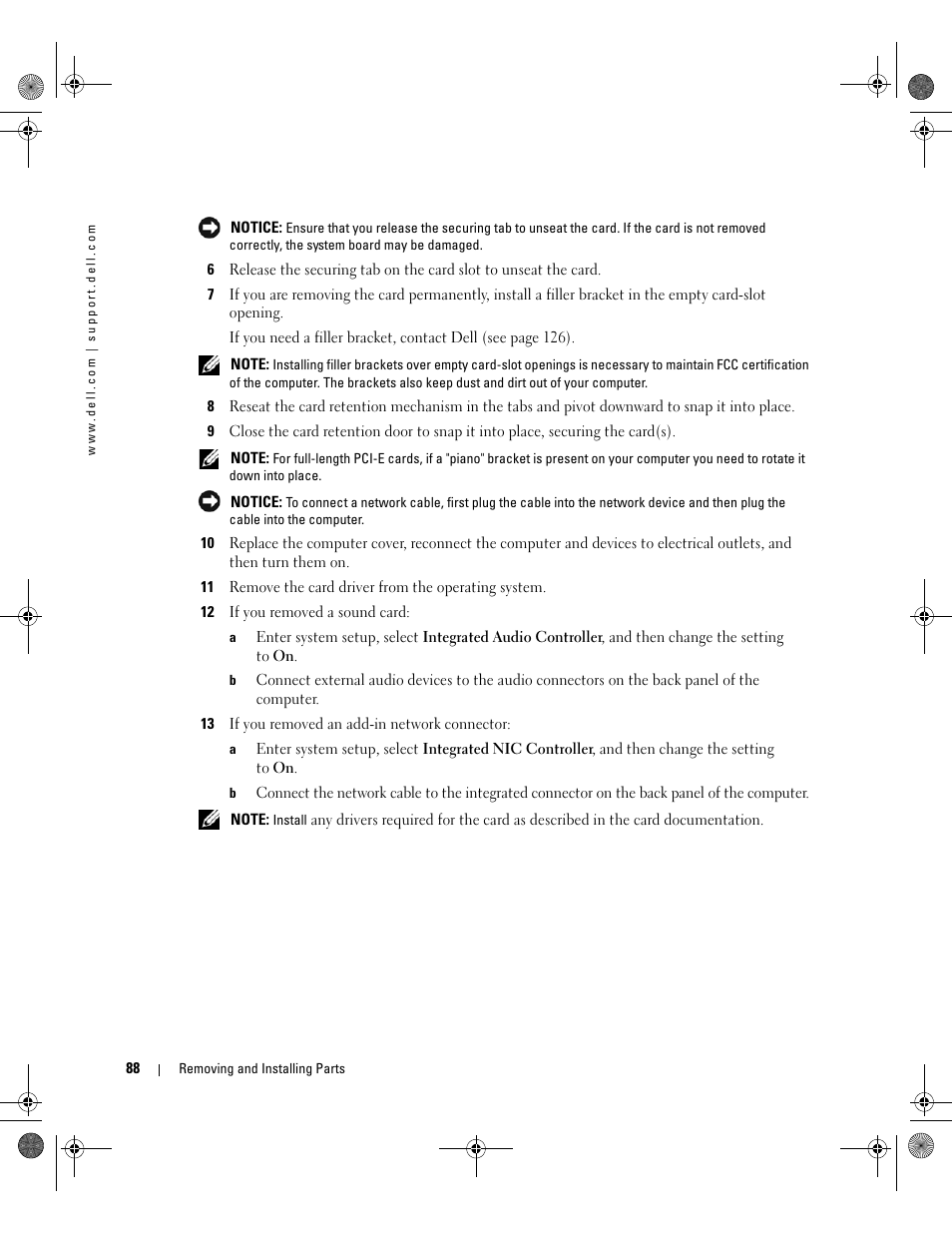 Dell XPS 400/Dimension 9150 User Manual | Page 88 / 148