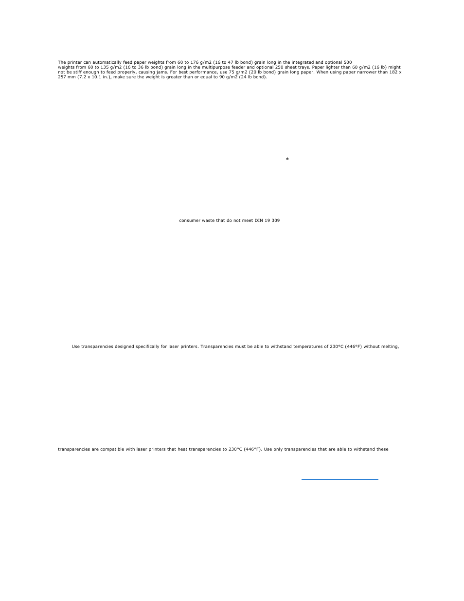 Transparencies, Envelopes | Dell 5210n Mono Laser Printer User Manual | Page 49 / 150