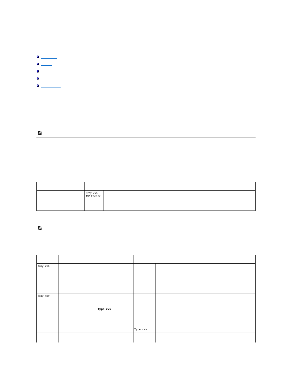 Understanding the operator panel menus, Paper menu, Default source | Paper size/type | Dell 5210n Mono Laser Printer User Manual | Page 53 / 150