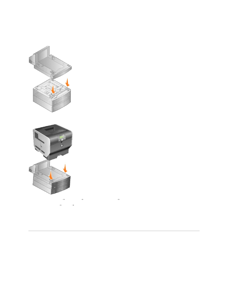 Installing an output expander | Dell 5210n Mono Laser Printer User Manual | Page 91 / 150