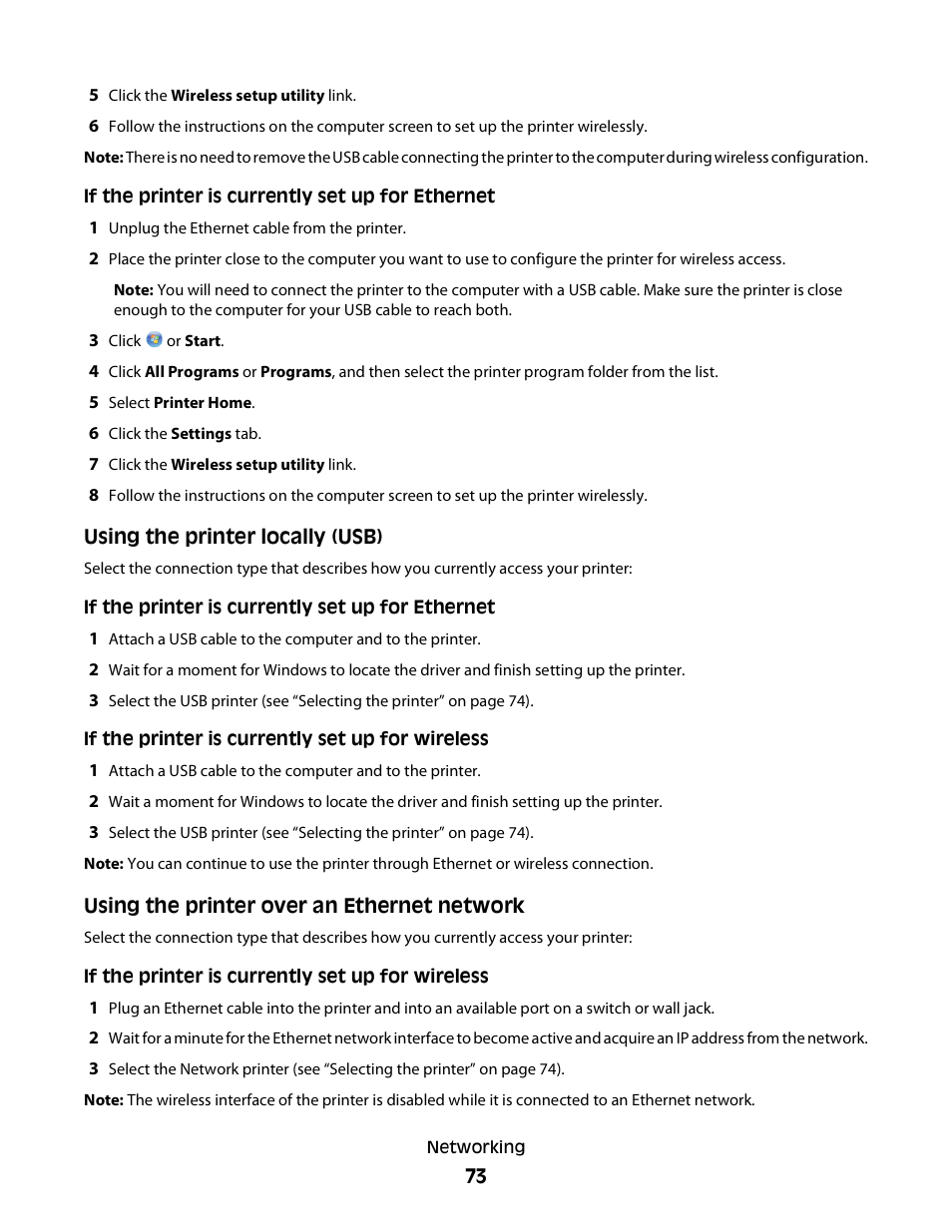 Dell P713w All In One Photo Printer User Manual | Page 73 / 125