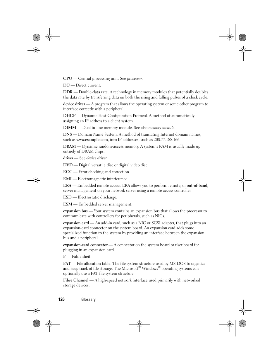 Dell PowerEdge C1100 User Manual | Page 126 / 140