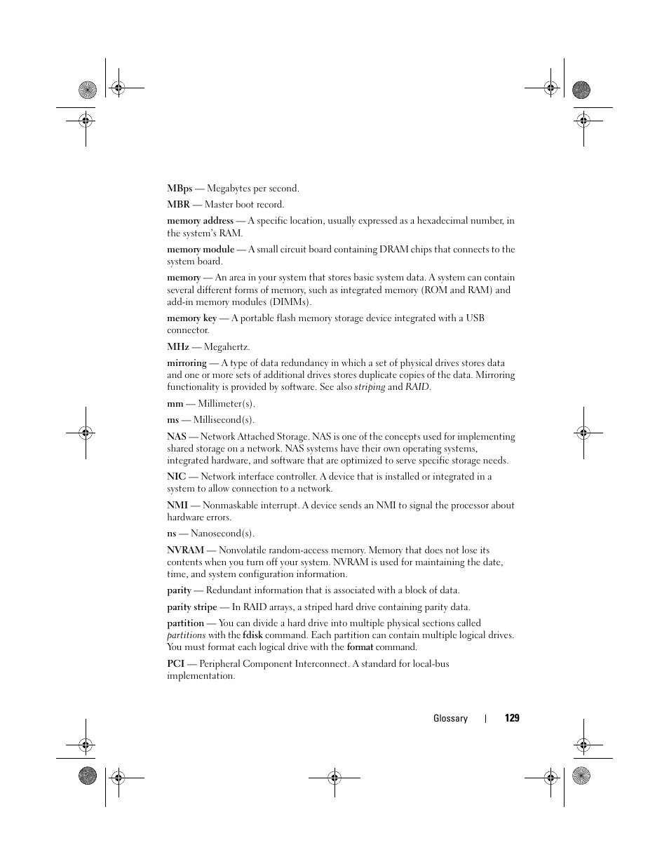 Dell PowerEdge C1100 User Manual | Page 129 / 140