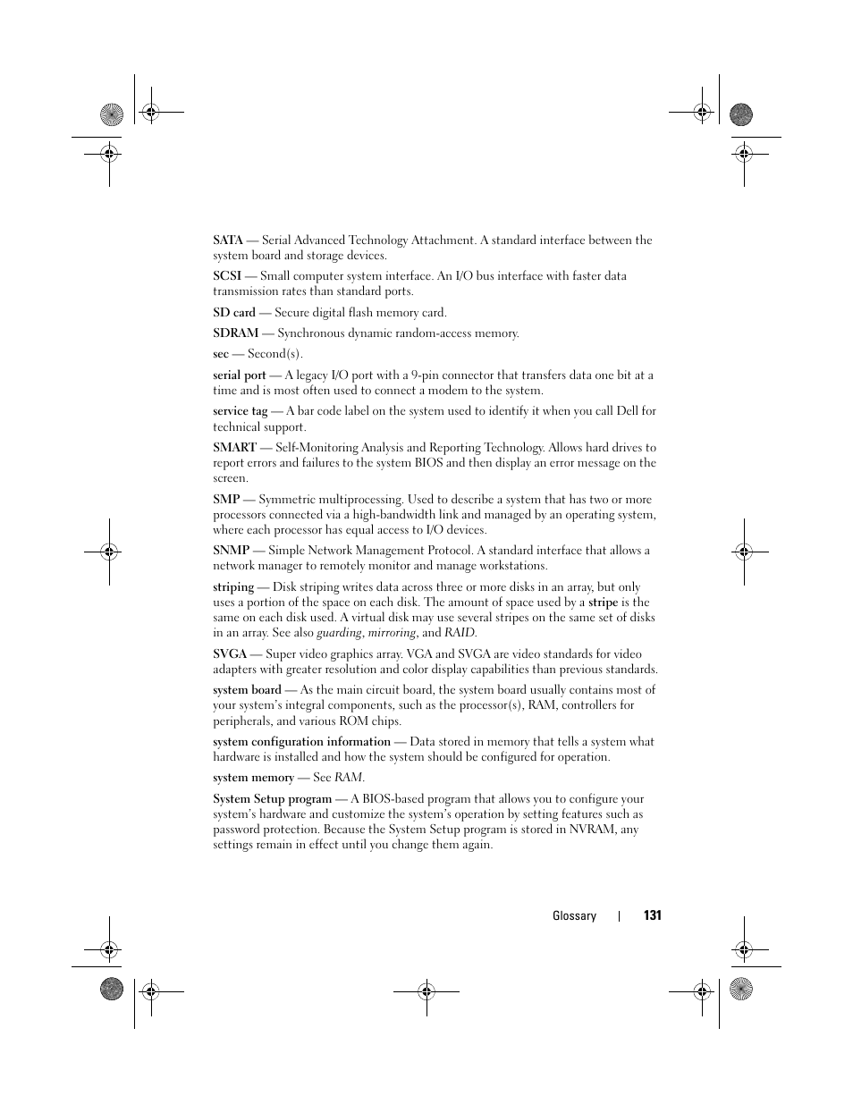 Dell PowerEdge C1100 User Manual | Page 131 / 140