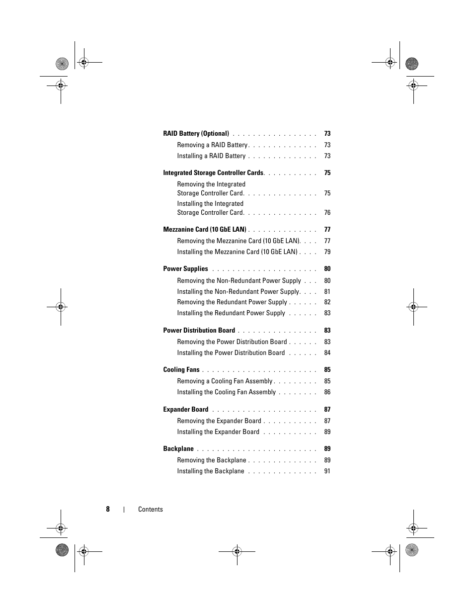 Dell PowerEdge C1100 User Manual | Page 8 / 140