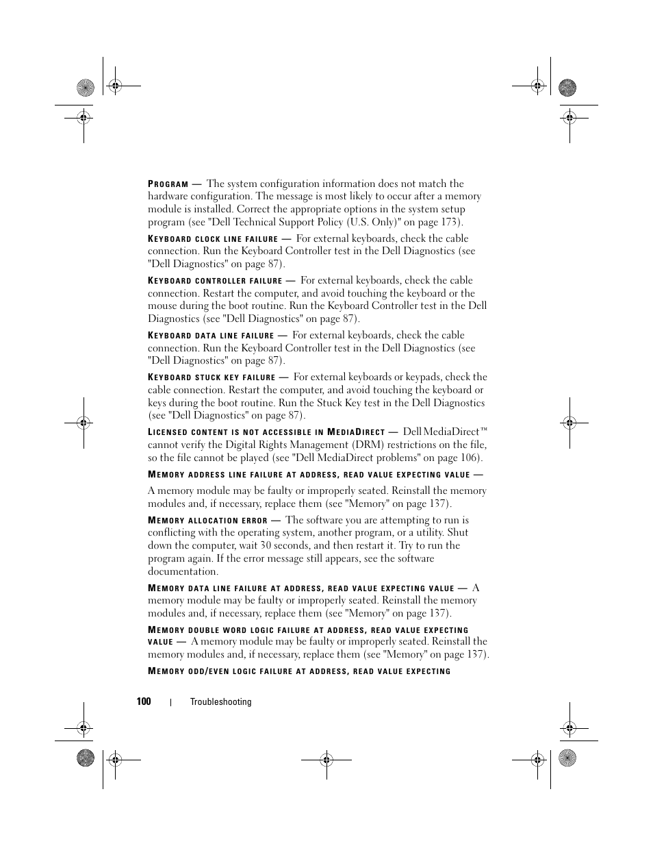 Dell XPS M1330 (M1330, Mid 2007) User Manual | Page 100 / 202