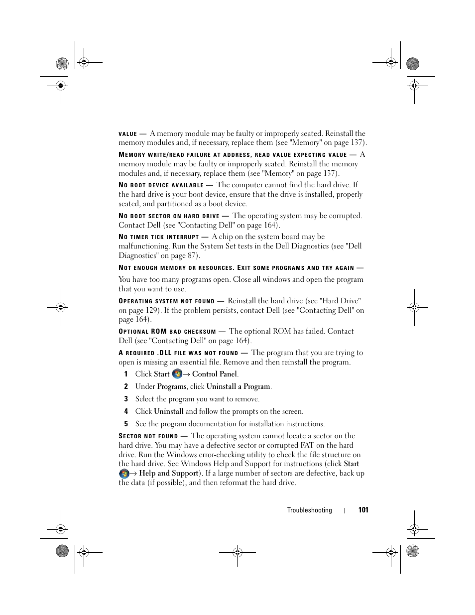 Dell XPS M1330 (M1330, Mid 2007) User Manual | Page 101 / 202