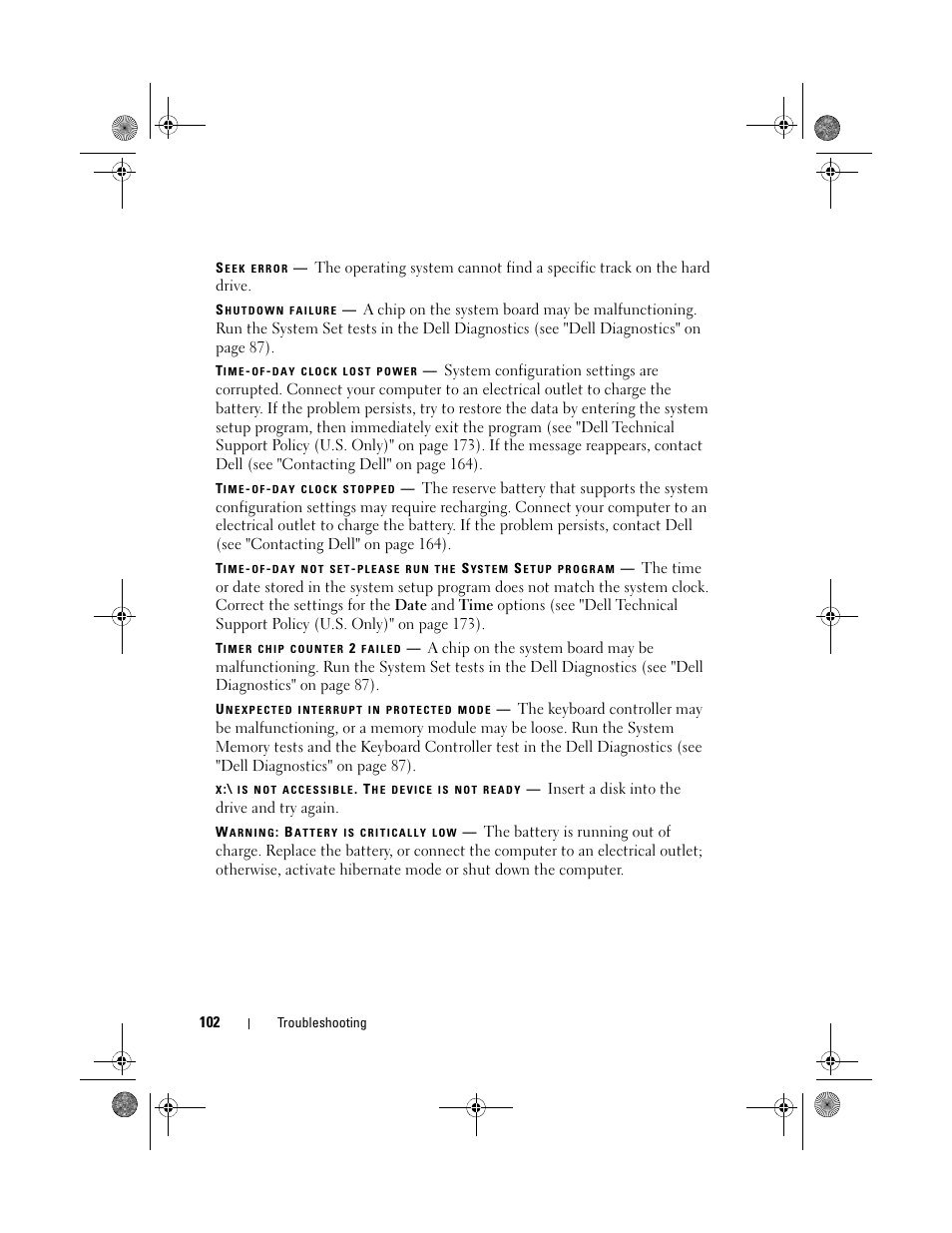 Dell XPS M1330 (M1330, Mid 2007) User Manual | Page 102 / 202