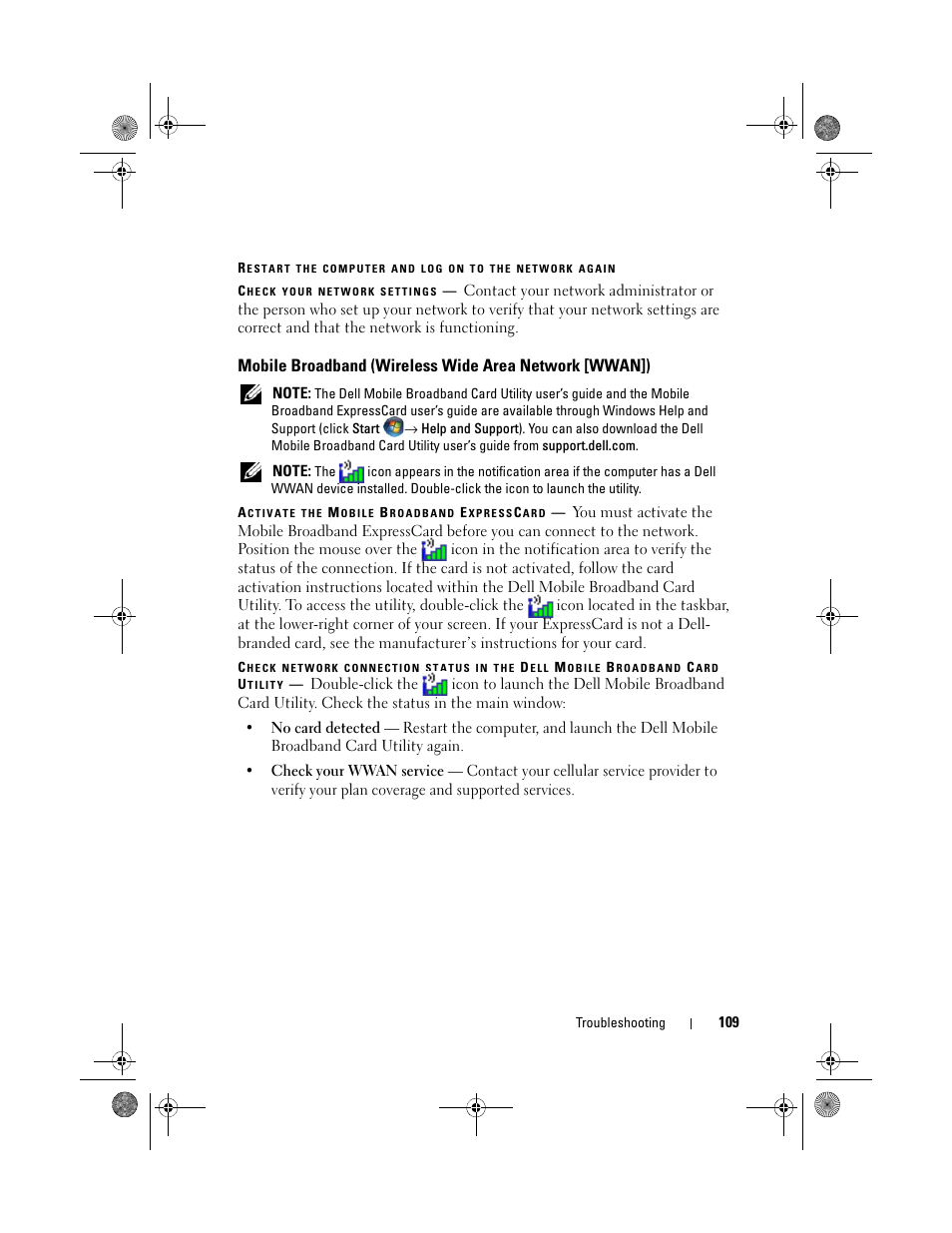 Dell XPS M1330 (M1330, Mid 2007) User Manual | Page 109 / 202