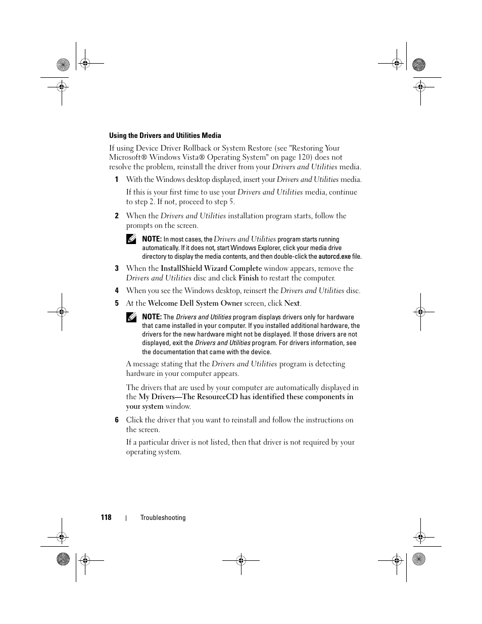Dell XPS M1330 (M1330, Mid 2007) User Manual | Page 118 / 202
