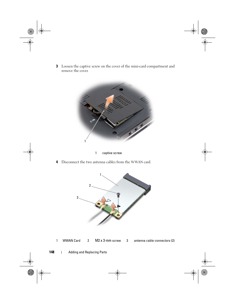 Dell XPS M1330 (M1330, Mid 2007) User Manual | Page 148 / 202