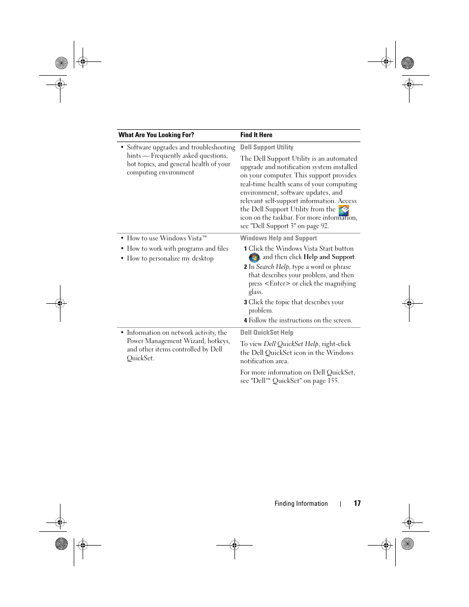 Dell XPS M1330 (M1330, Mid 2007) User Manual | Page 17 / 202