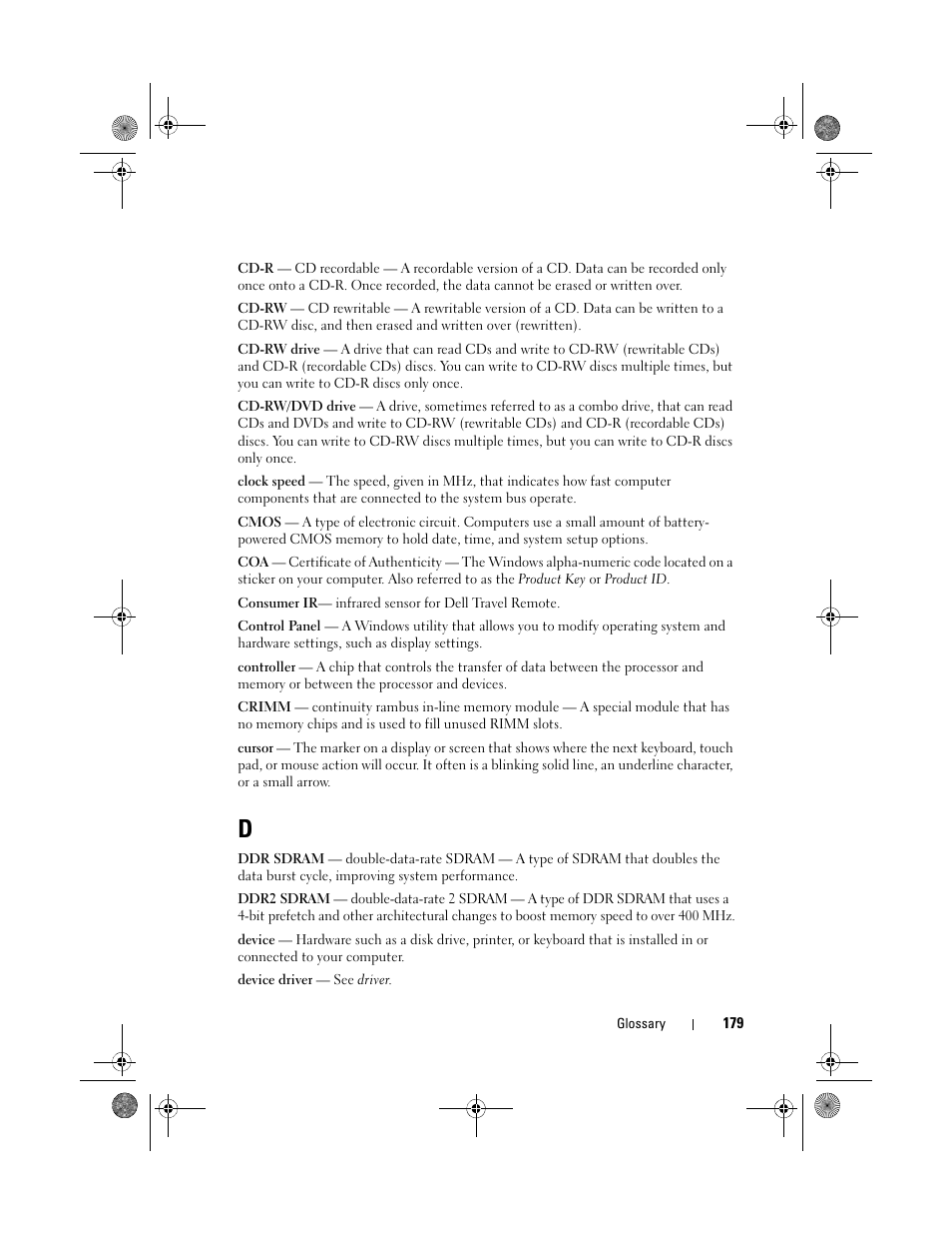 Dell XPS M1330 (M1330, Mid 2007) User Manual | Page 179 / 202
