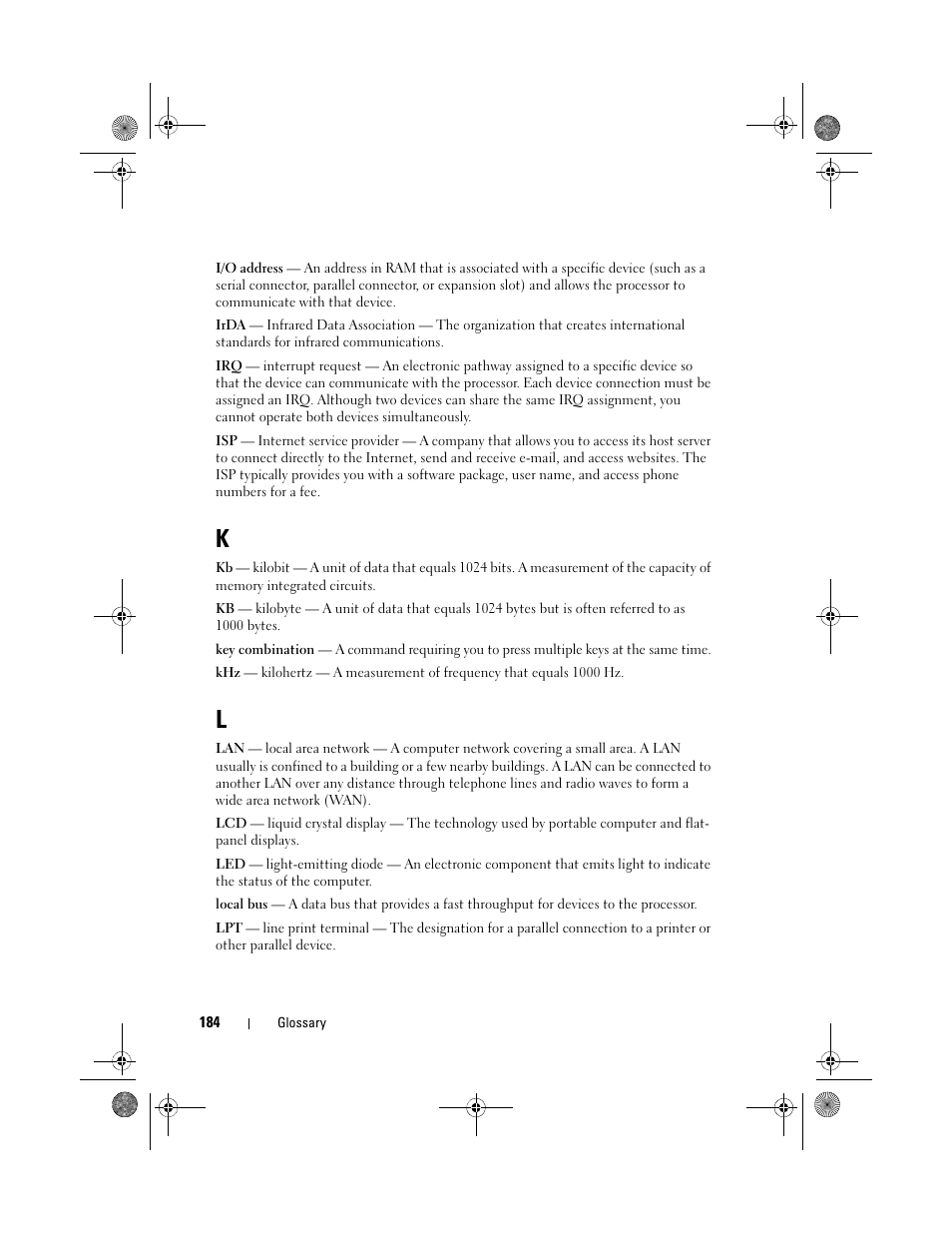 Dell XPS M1330 (M1330, Mid 2007) User Manual | Page 184 / 202