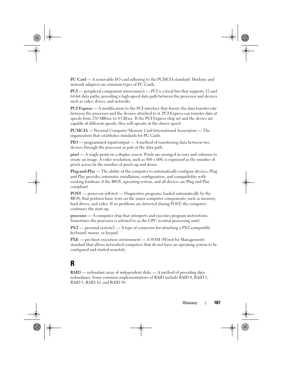 Dell XPS M1330 (M1330, Mid 2007) User Manual | Page 187 / 202
