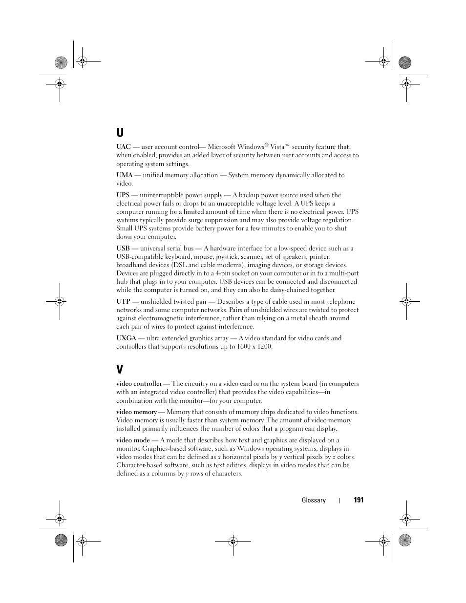 Dell XPS M1330 (M1330, Mid 2007) User Manual | Page 191 / 202