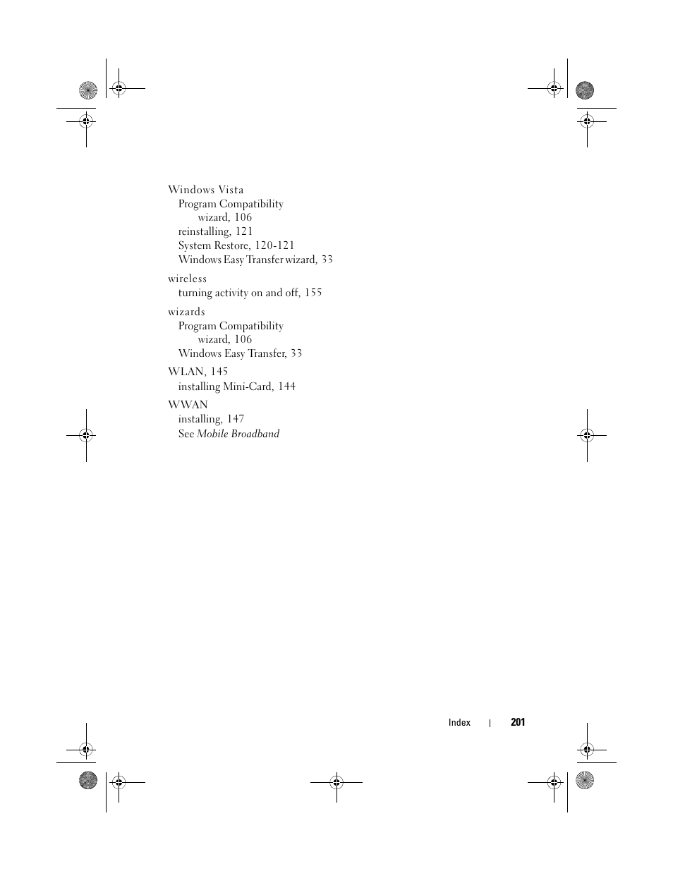Dell XPS M1330 (M1330, Mid 2007) User Manual | Page 201 / 202