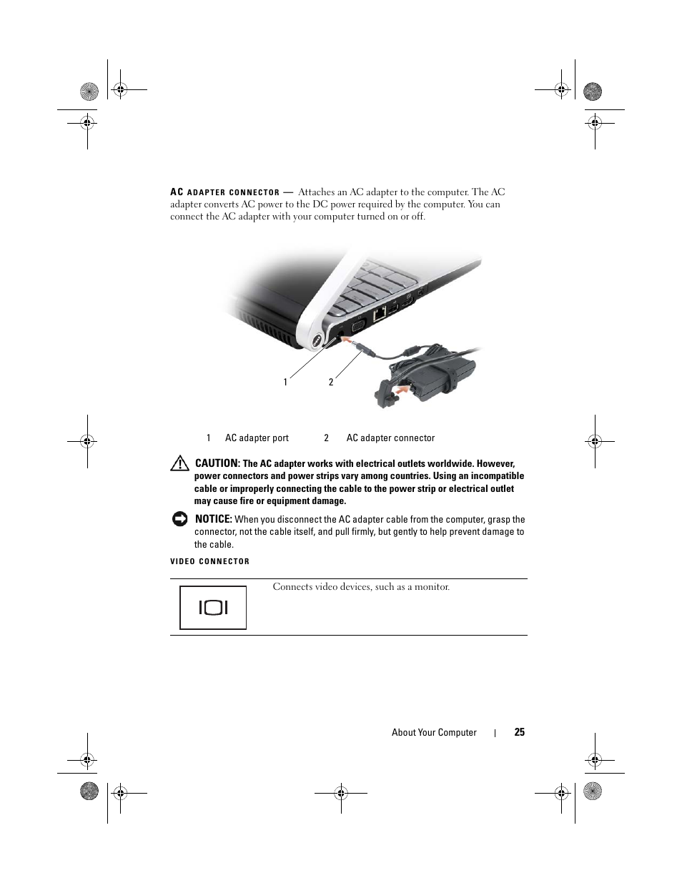 Dell XPS M1330 (M1330, Mid 2007) User Manual | Page 25 / 202