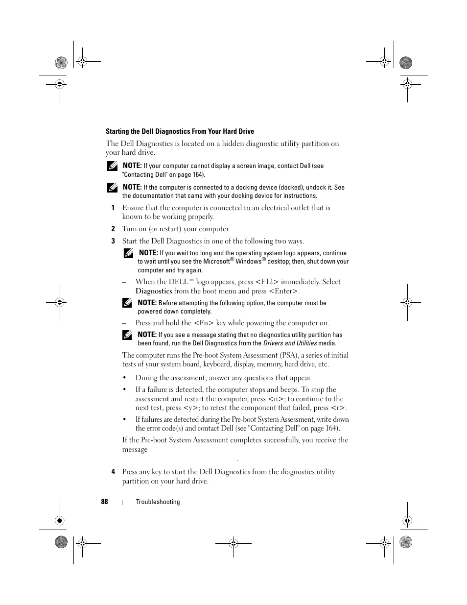 Dell XPS M1330 (M1330, Mid 2007) User Manual | Page 88 / 202