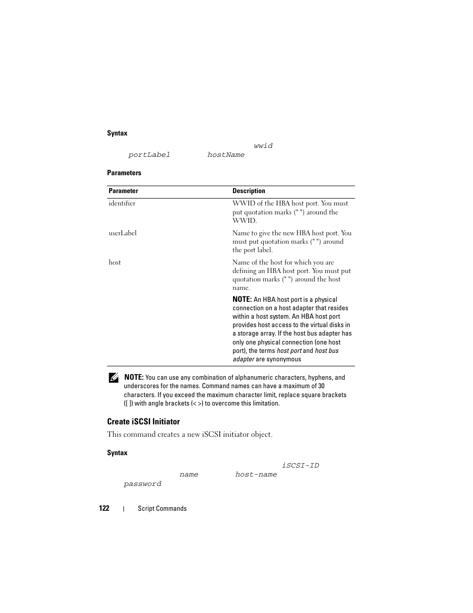 Create iscsi initiator | Dell PowerVault MD3000 User Manual | Page 122 / 236