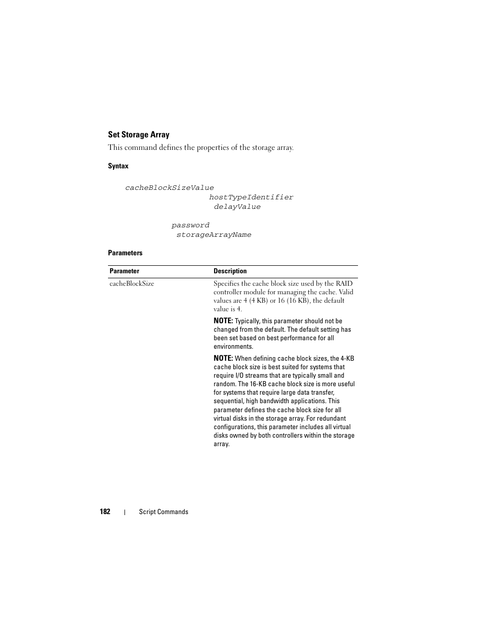 Set storage array | Dell PowerVault MD3000 User Manual | Page 182 / 236