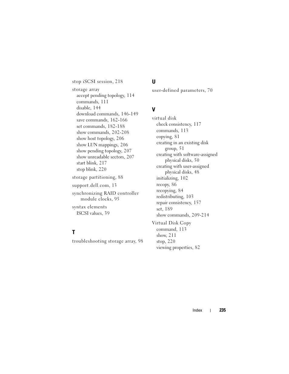 Dell PowerVault MD3000 User Manual | Page 235 / 236