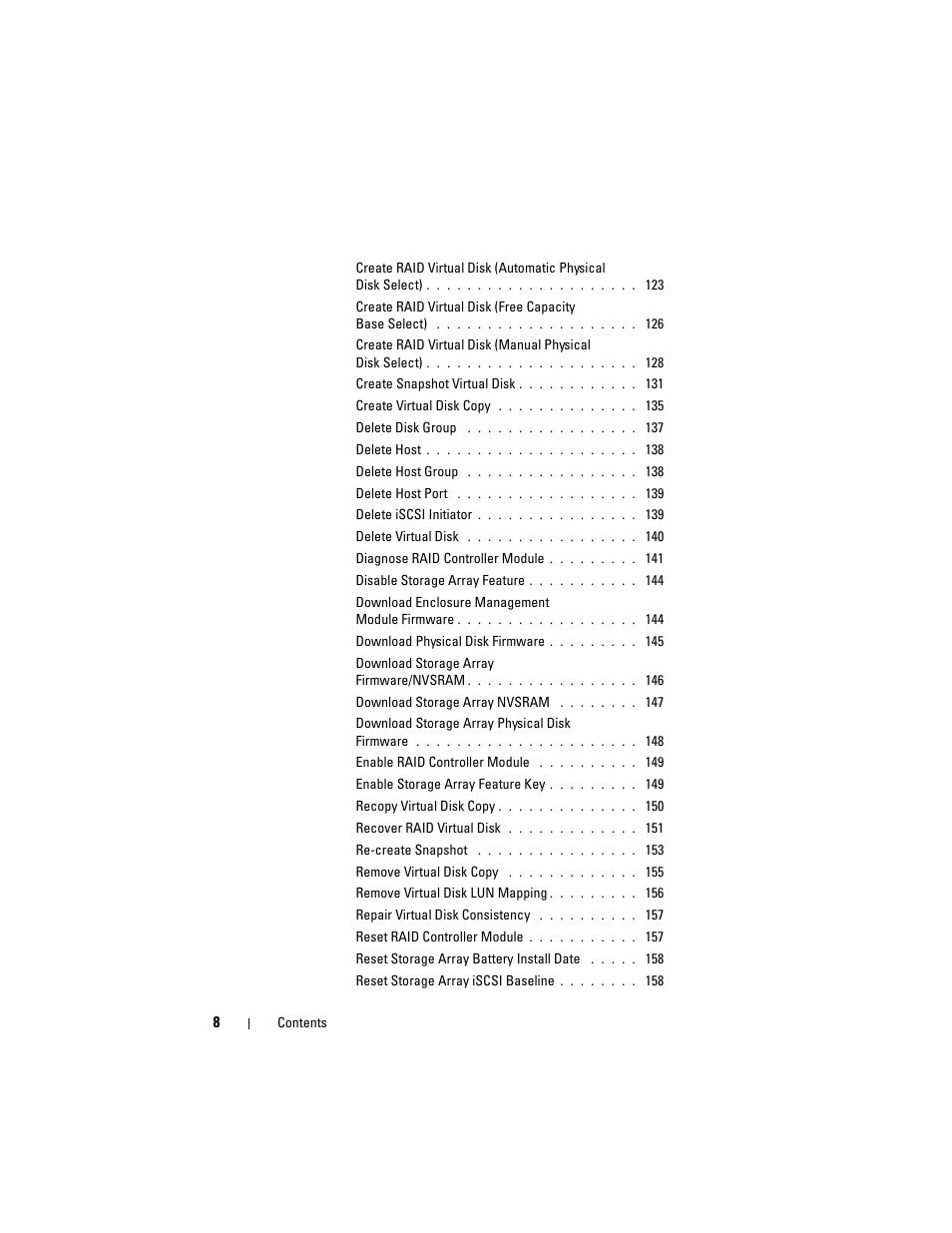 Dell PowerVault MD3000 User Manual | Page 8 / 236