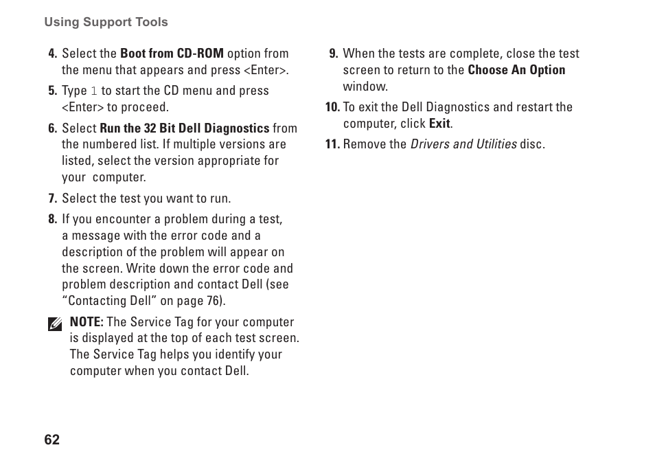 Dell Studio 1557 (Late 2009) User Manual | Page 64 / 102