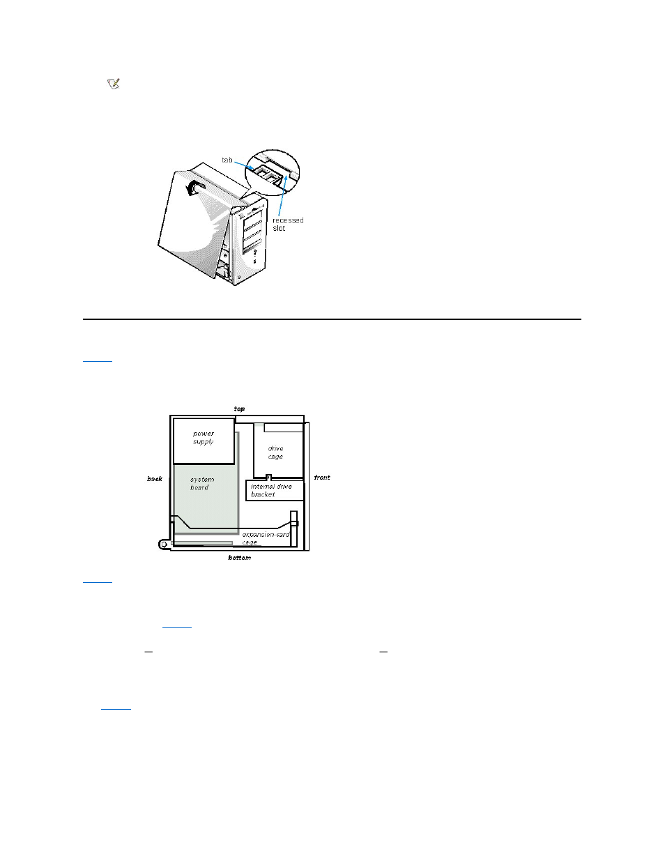 Inside your computer | Dell OptiPlex GX1p User Manual | Page 4 / 70