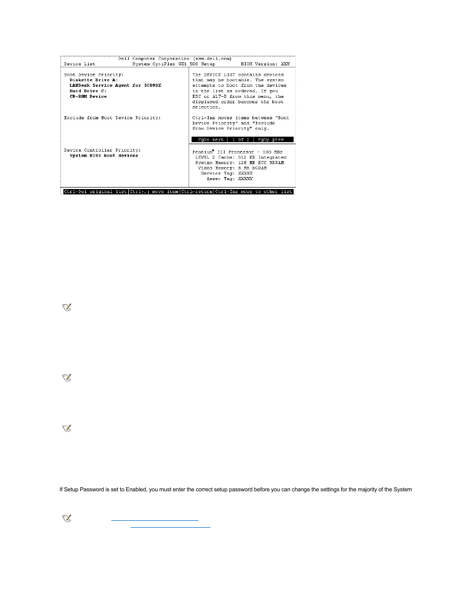 Dell OptiPlex GX1p User Manual | Page 50 / 70