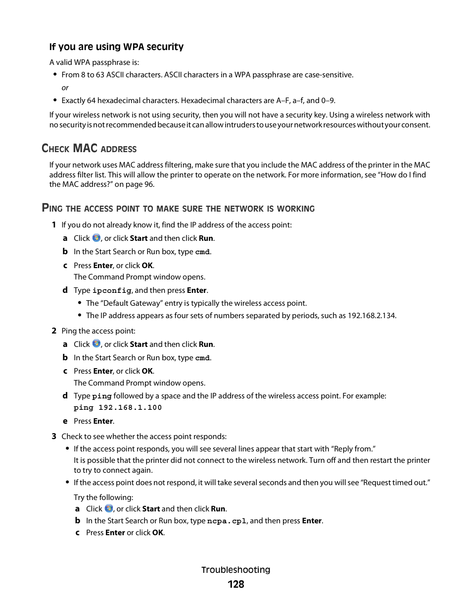 Dell V515w All In One Wireless Inkjet Printer User Manual | Page 128 / 141