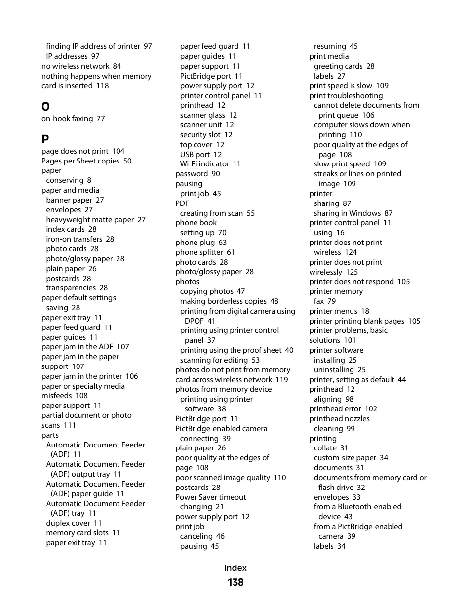 Dell V515w All In One Wireless Inkjet Printer User Manual | Page 138 / 141