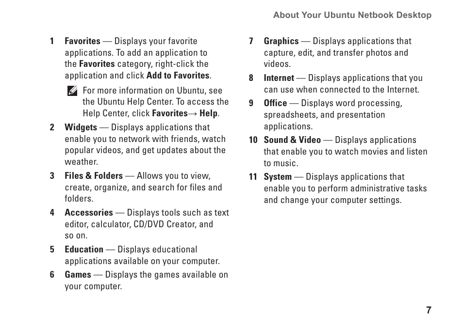 Dell Inspiron Zino HD (400, Late 2009) User Manual | Page 9 / 24