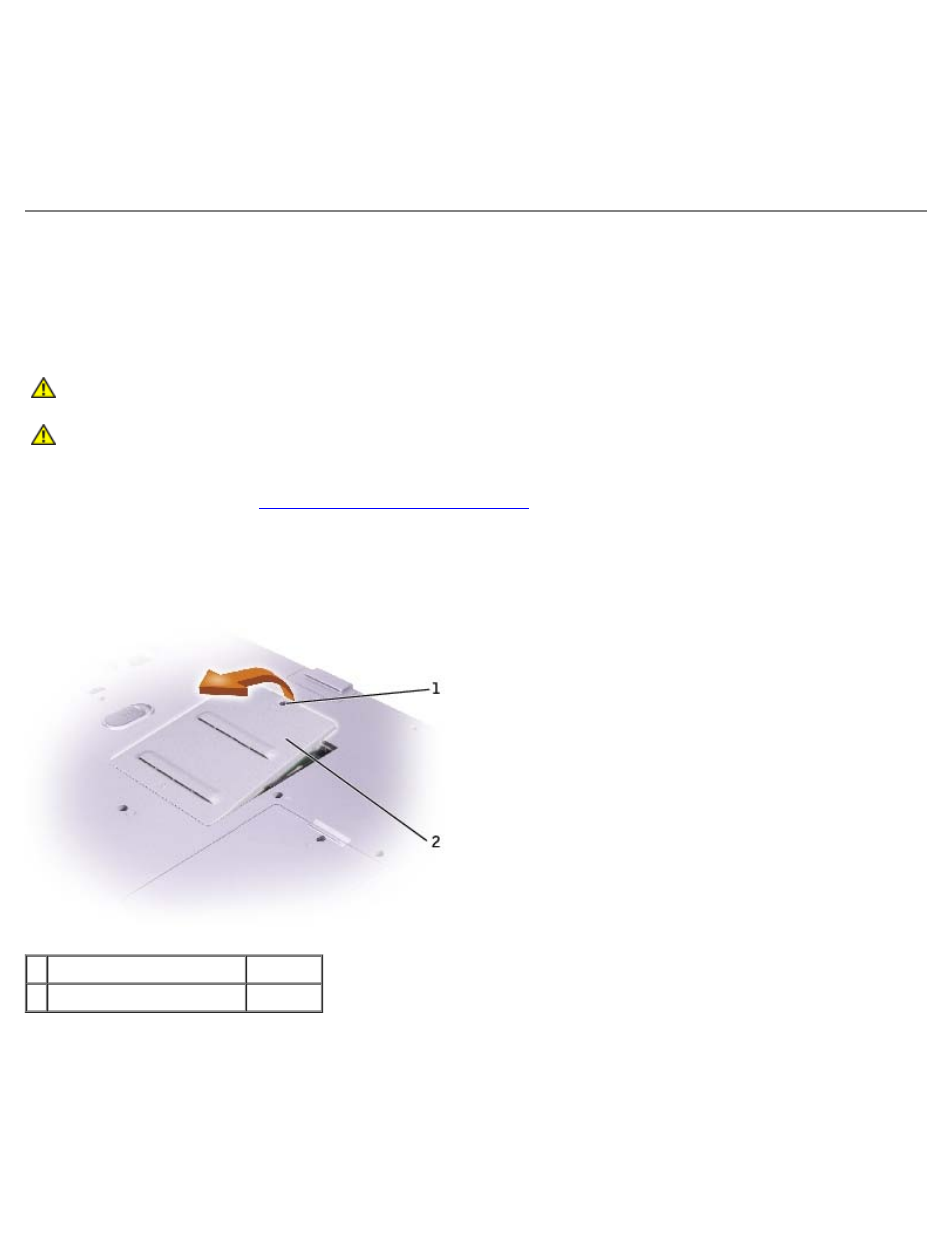 Cd or dvd drive, Removing the cd or dvd drive | Dell Latitude 100L User Manual | Page 11 / 51