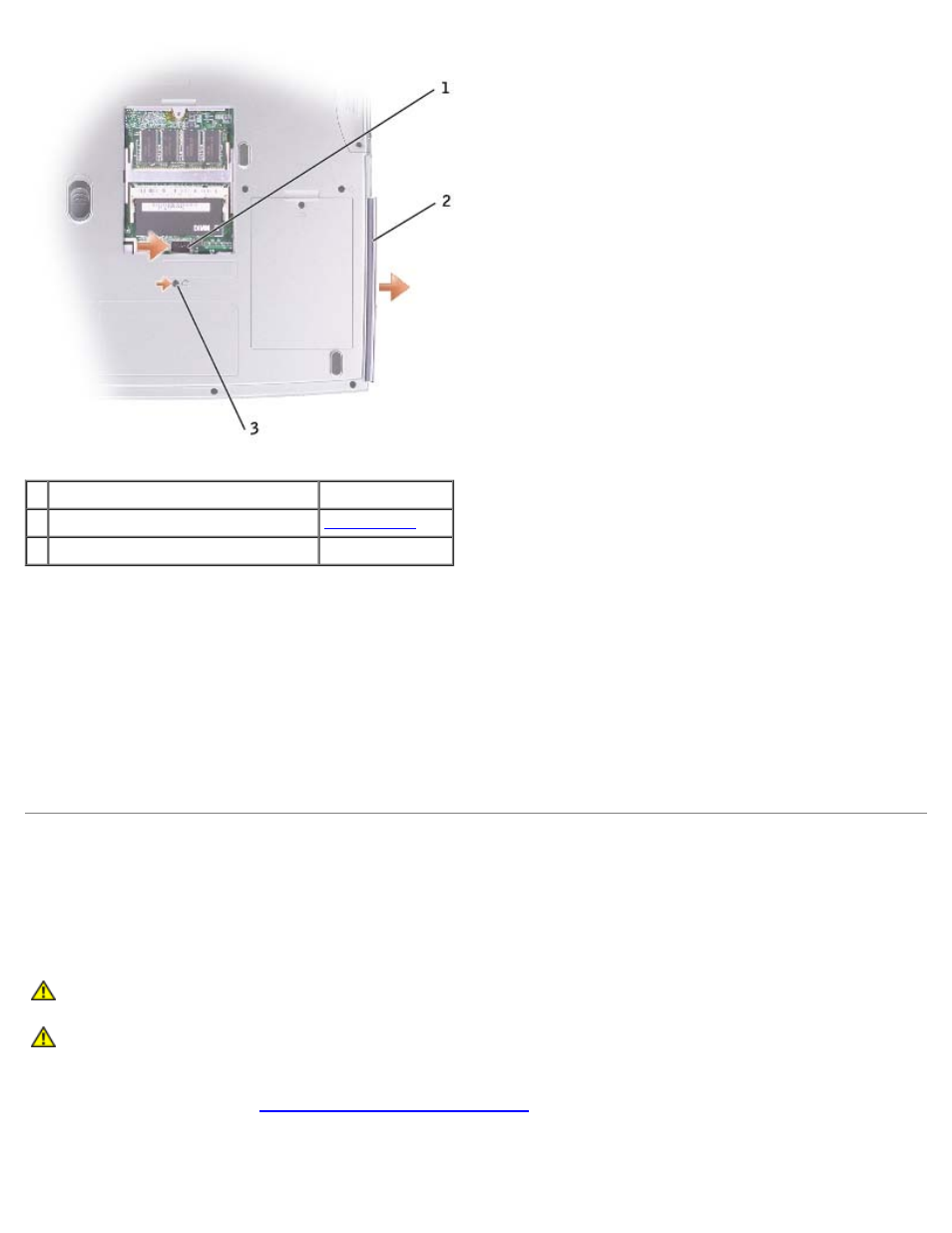 Modem, Installing the cd or dvd drive, Removing the modem | Dell Latitude 100L User Manual | Page 12 / 51
