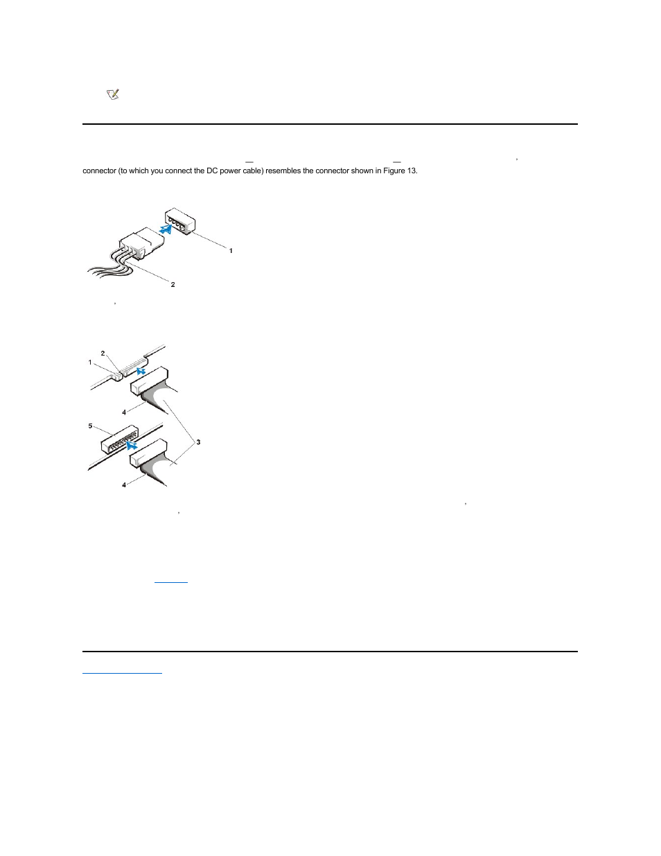 Connecting drives | Dell OptiPlex GX100 User Manual | Page 25 / 107