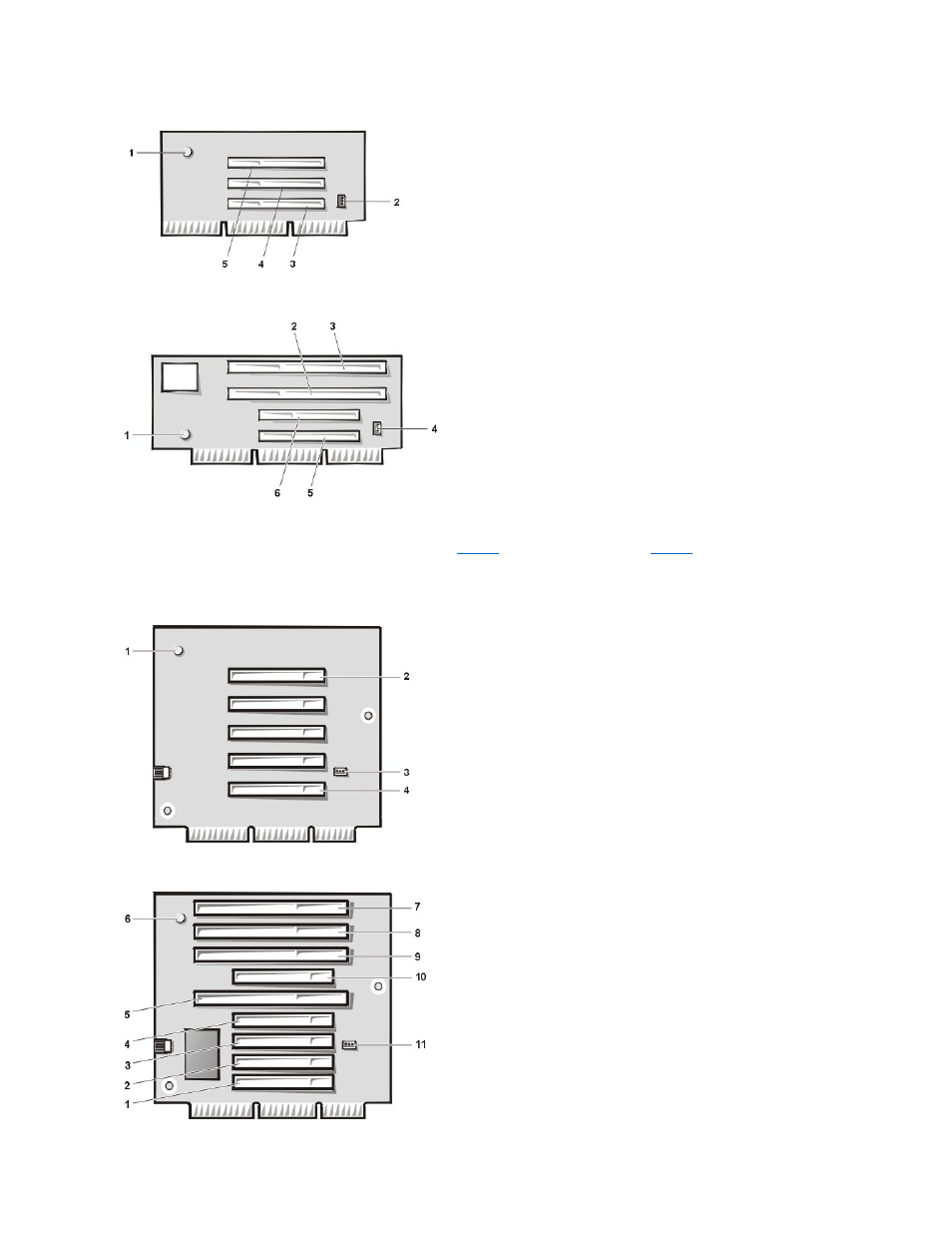 Mini tower chassis riser board, Figure 4, The pci riser board | Dell OptiPlex GX100 User Manual | Page 27 / 107