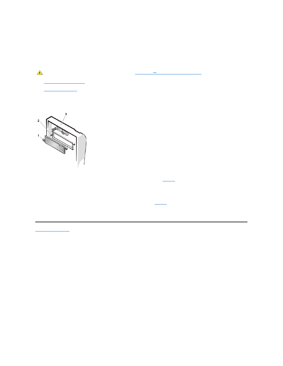 Mini tower chassis front-panel inserts | Dell OptiPlex GX100 User Manual | Page 47 / 107