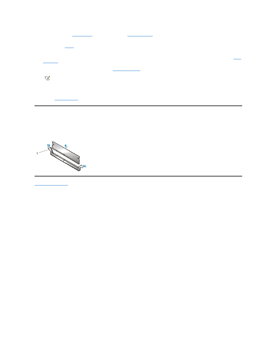 Removing dimms | Dell OptiPlex GX100 User Manual | Page 71 / 107