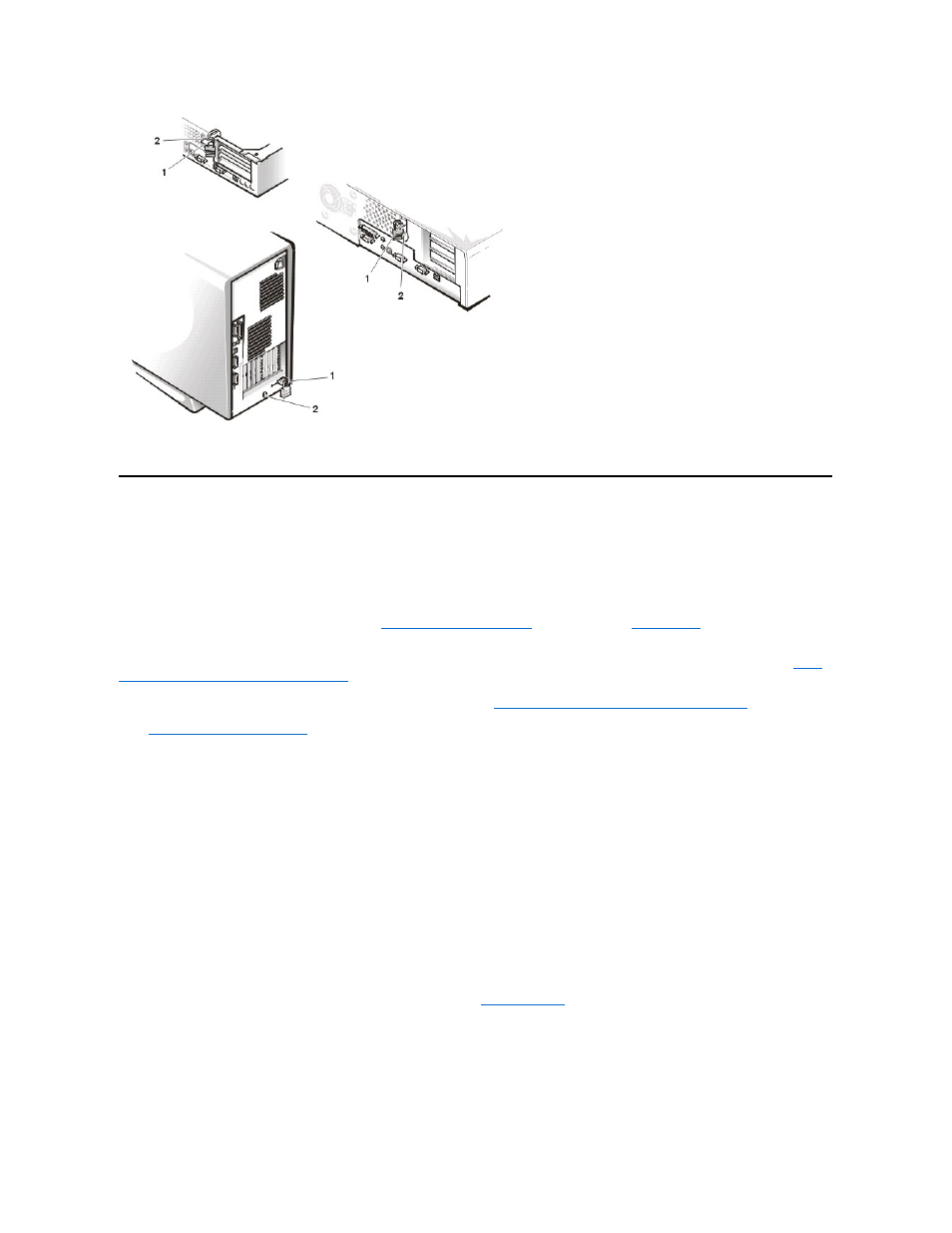 Using the system password feature | Dell OptiPlex GX100 User Manual | Page 85 / 107