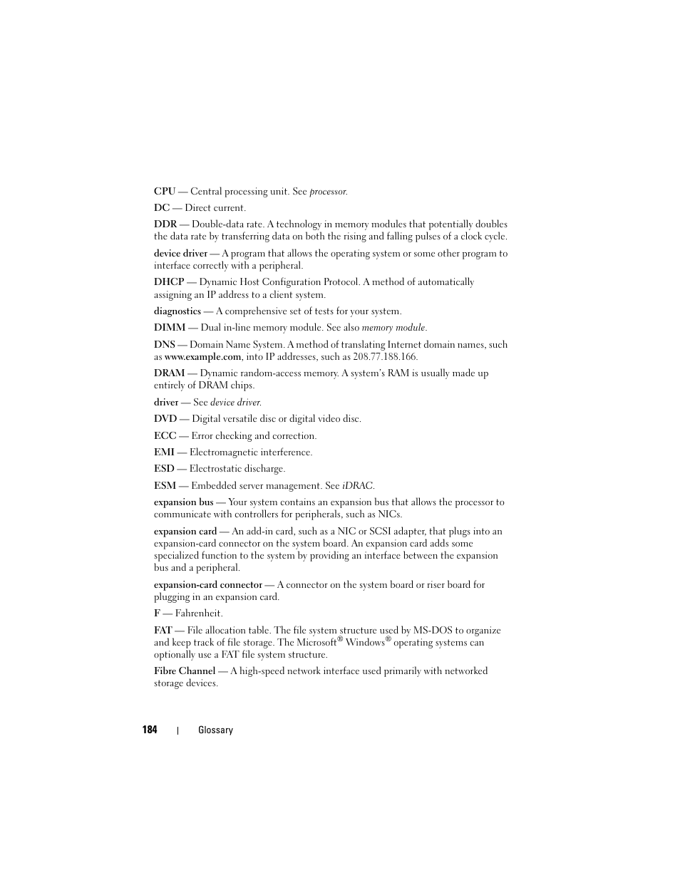Dell PowerVault DL2100 User Manual | Page 184 / 200