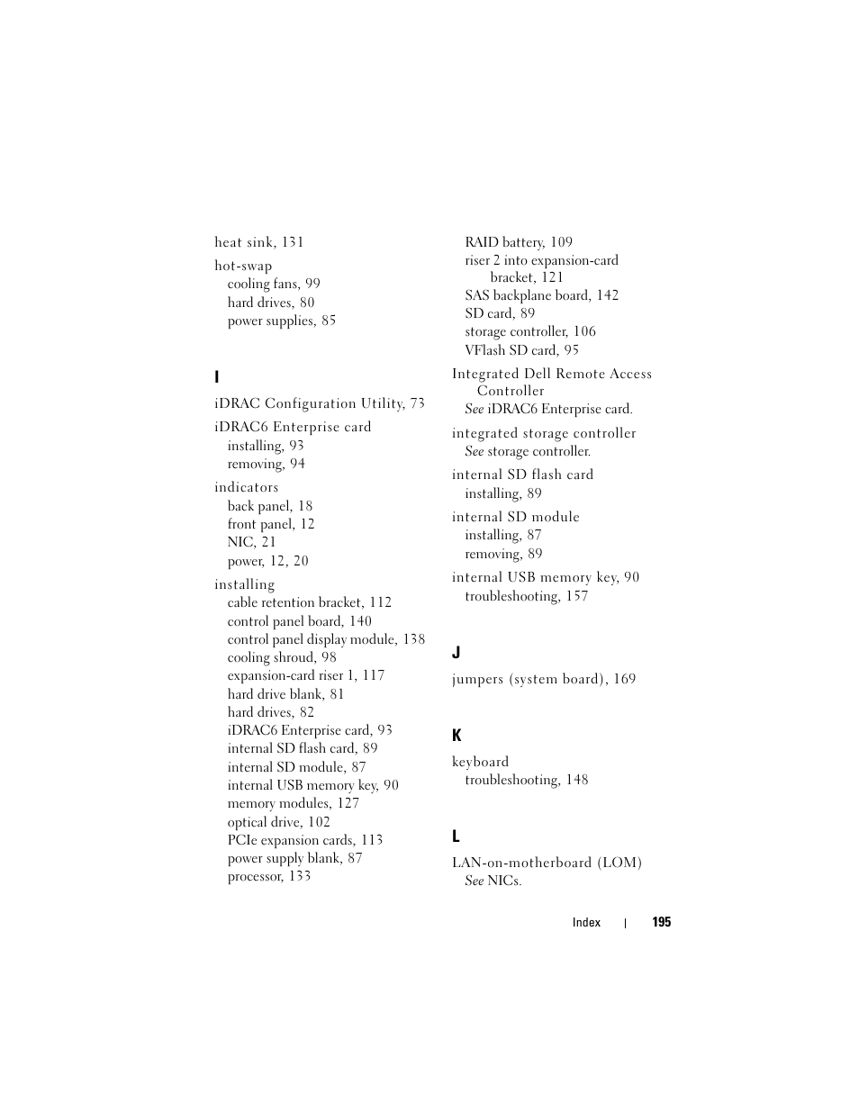 Dell PowerVault DL2100 User Manual | Page 195 / 200