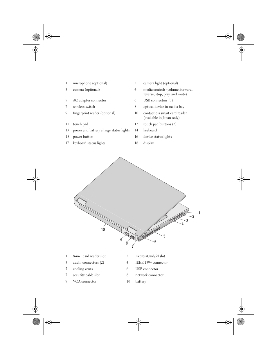 Dell Vostro 1520 (Early 2009) User Manual | Page 2 / 12