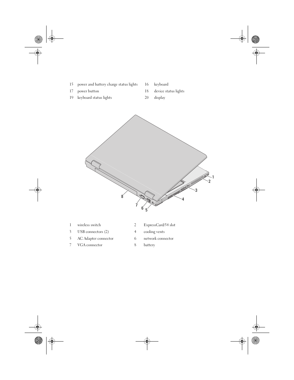 Dell Vostro 1520 (Early 2009) User Manual | Page 4 / 12