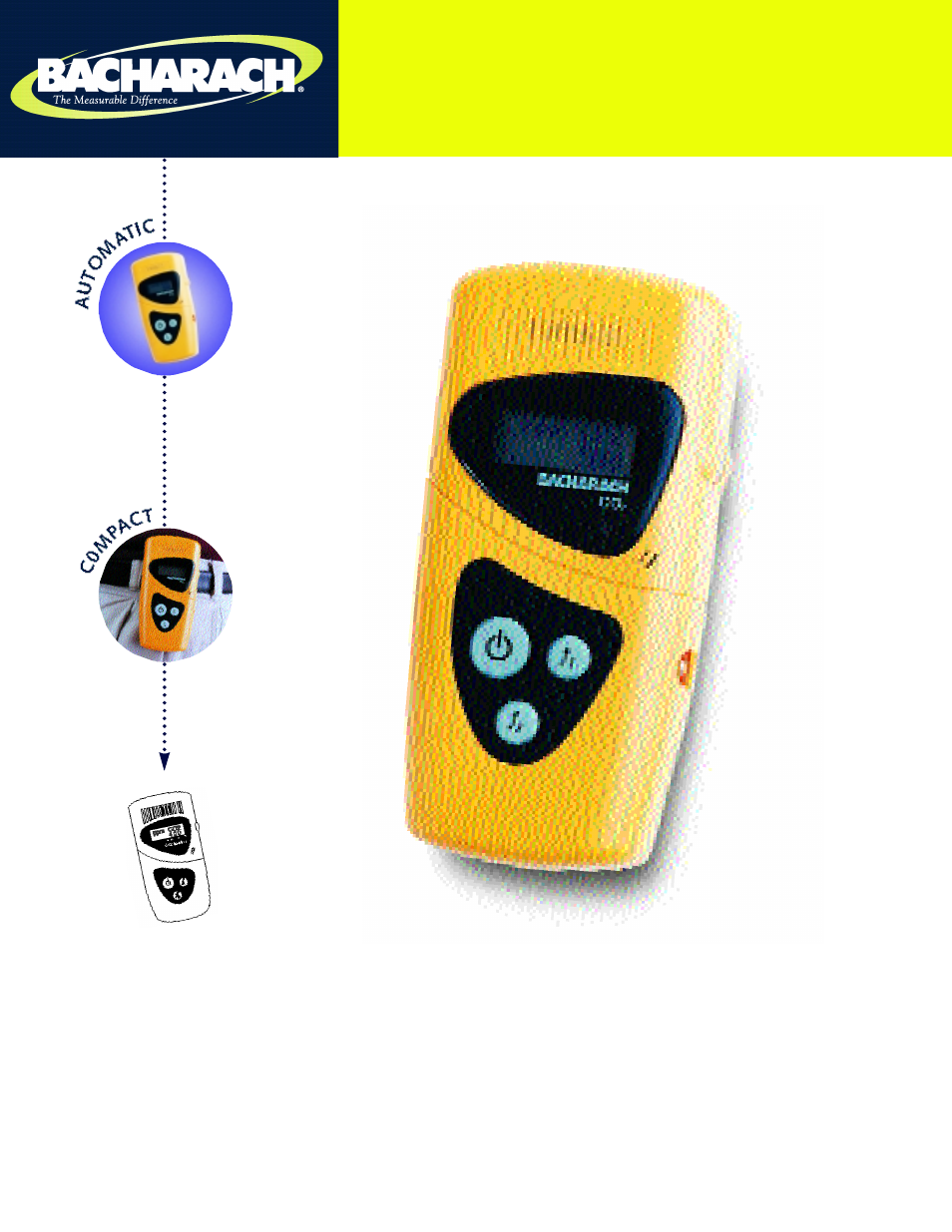 Bacharach 2800 User Manual | 2 pages