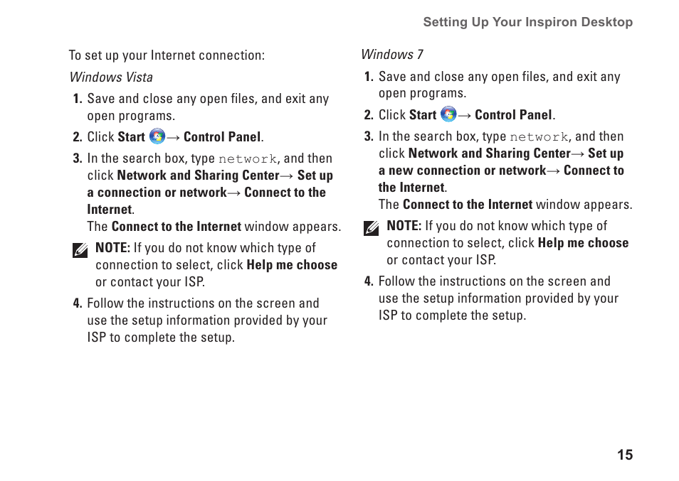 Dell Inspiron 570 (Late 2009) User Manual | Page 17 / 70