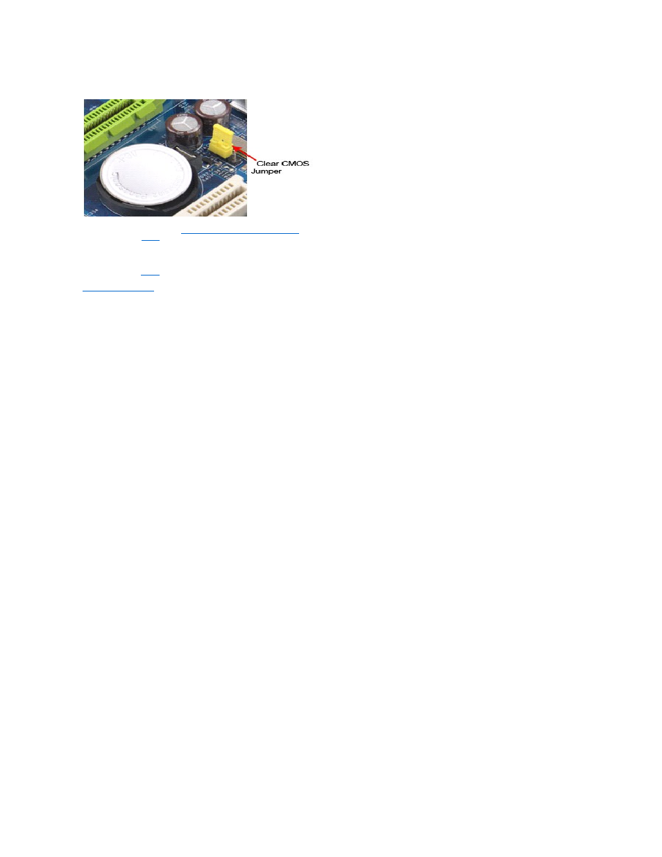 Clearing cmos settings | Dell Vostro 430 (Late 2009) User Manual | Page 10 / 48